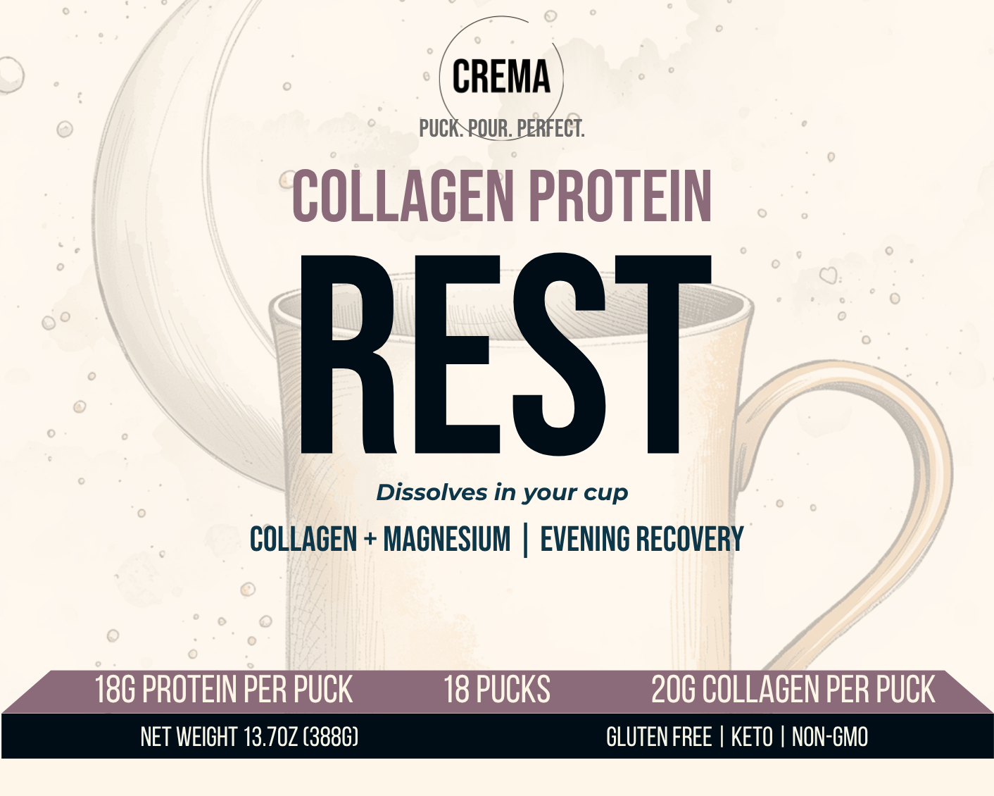 Crema Rest - Collagen Protein – JavaMania