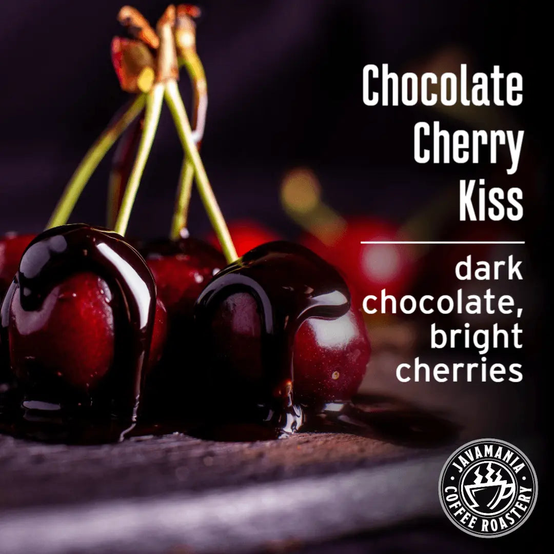 Chocolate Cherry Kiss Coffee - JavaMania