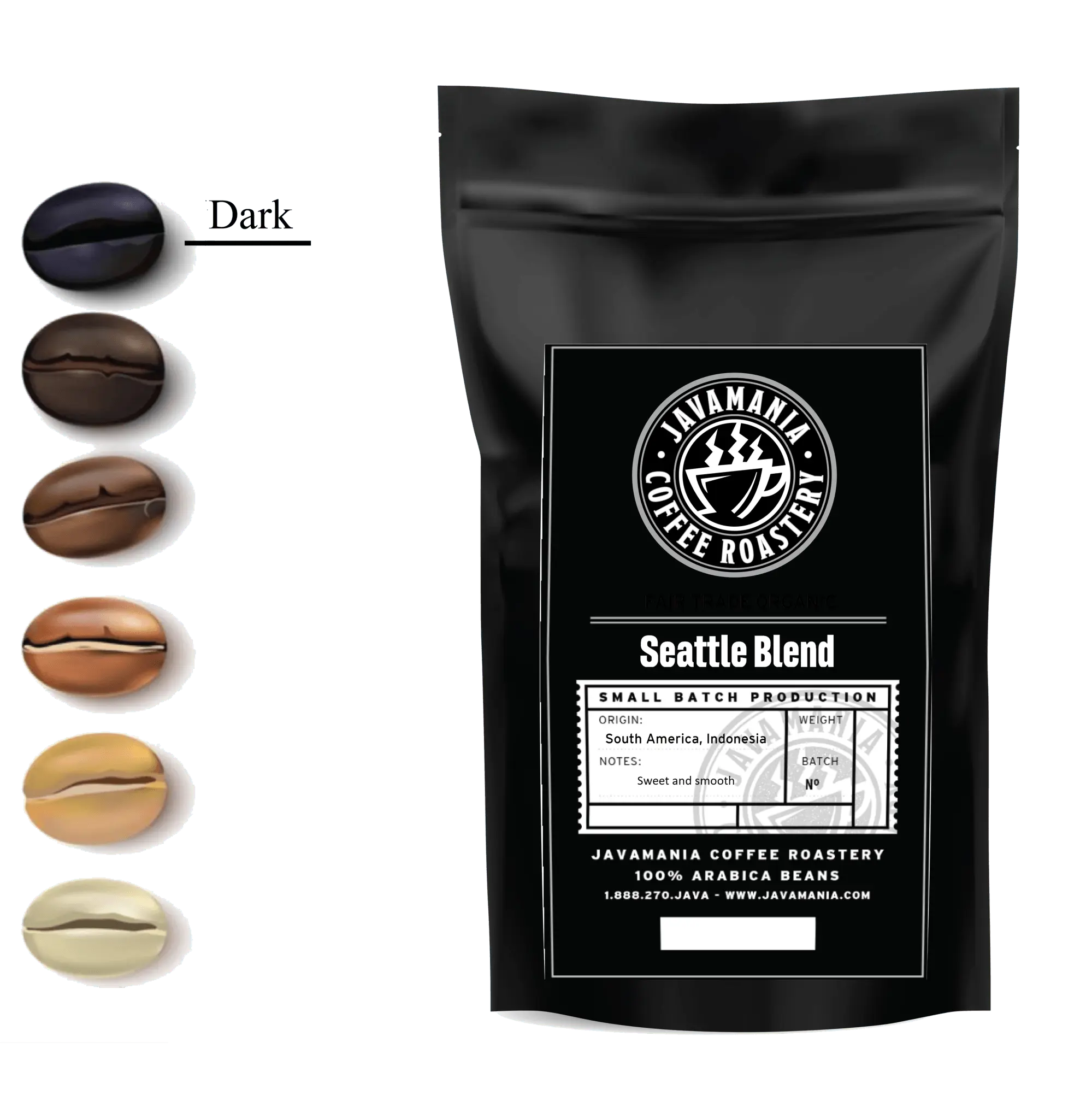 Seattle Blend Coffee - JavaMania