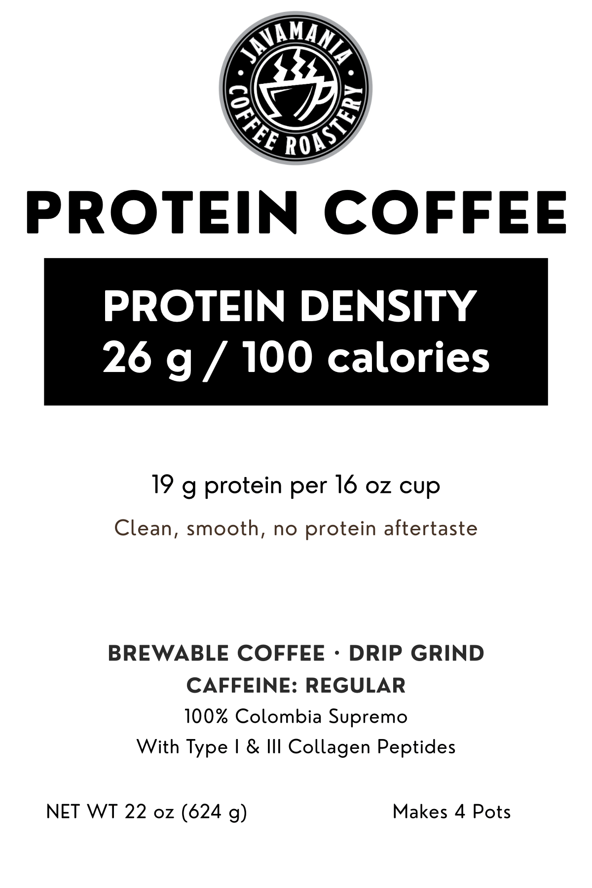 Protein Coffee - JavaMania