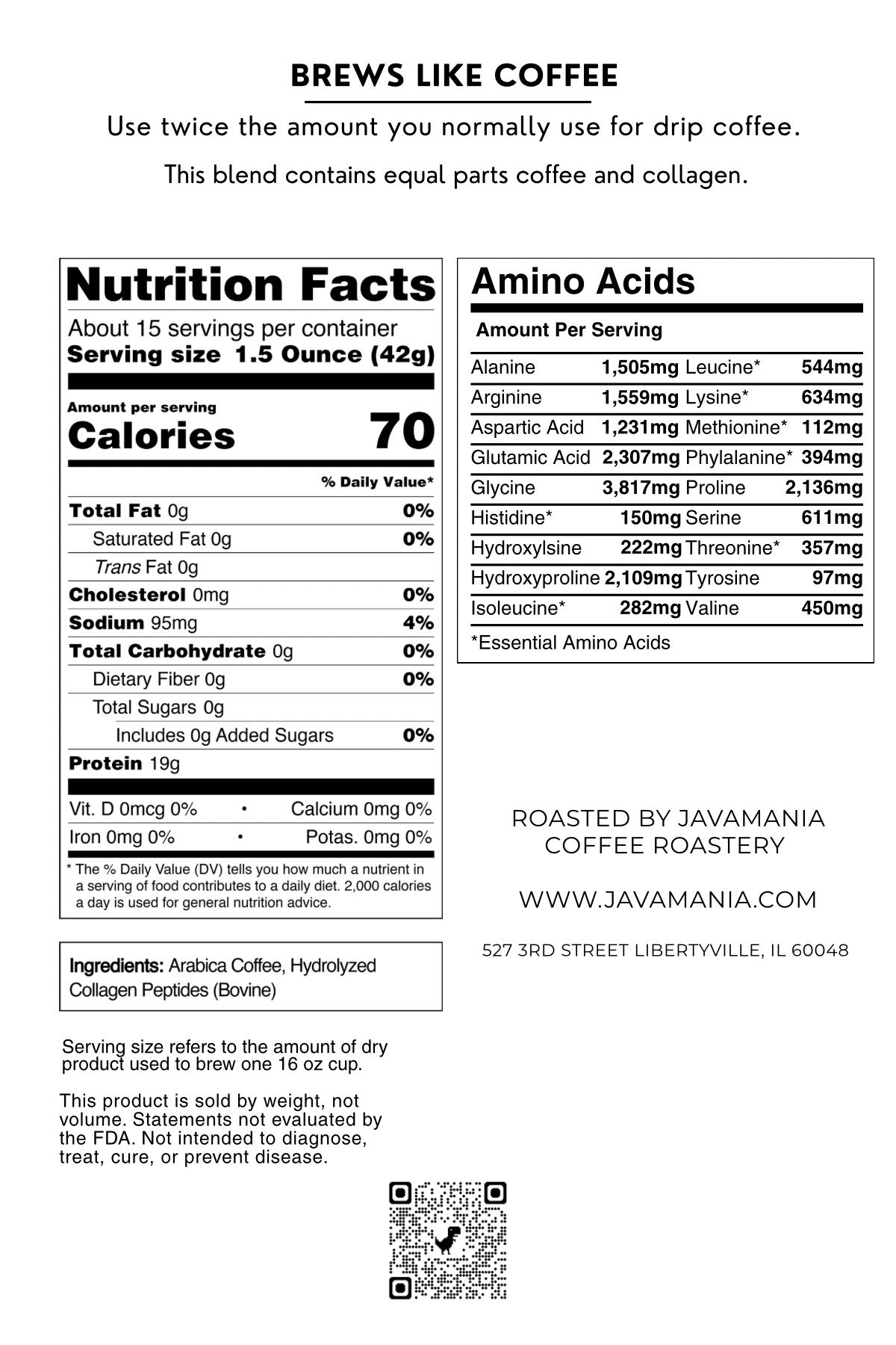 Protein Coffee - JavaMania