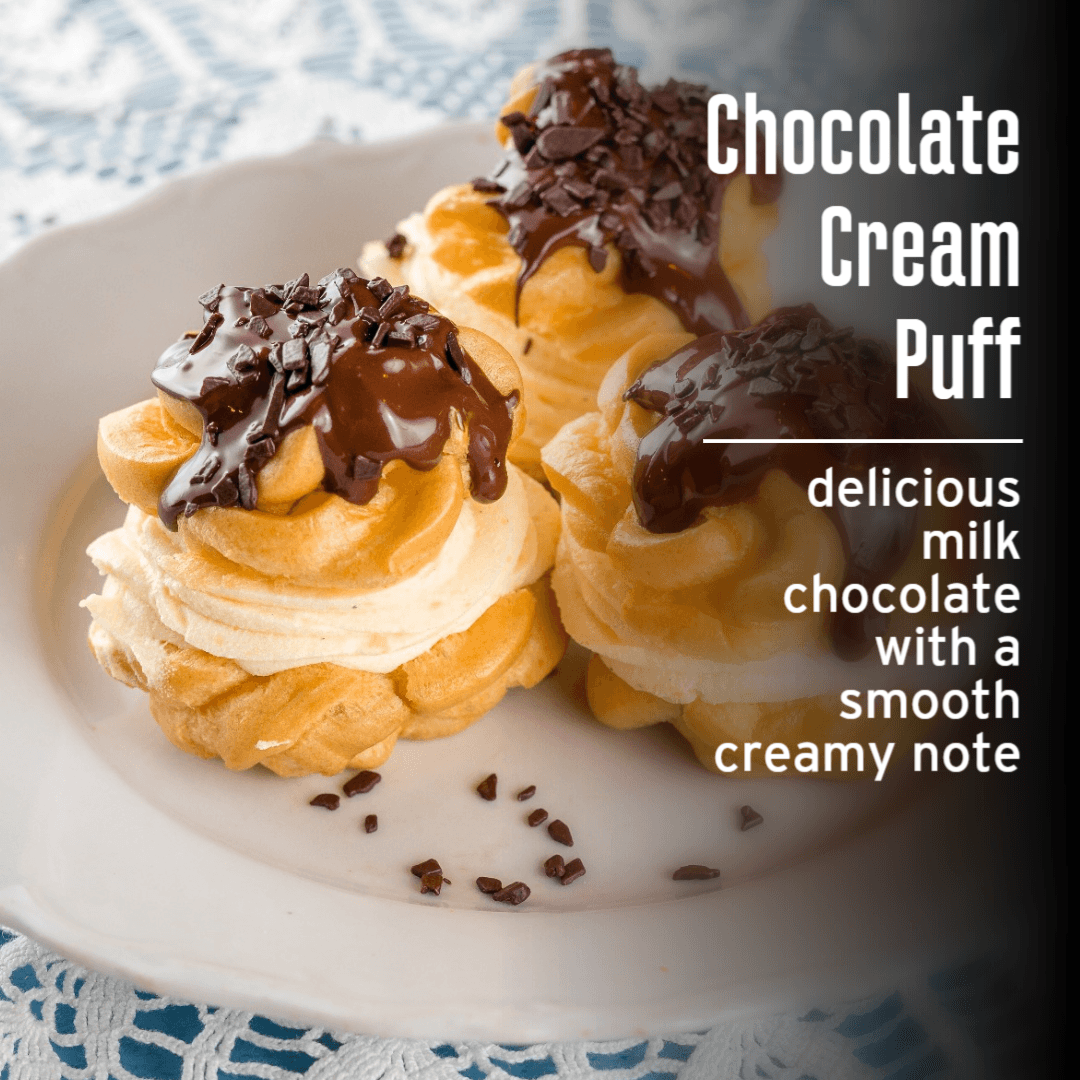 Chocolate Cream Puff - JavaMania Pro