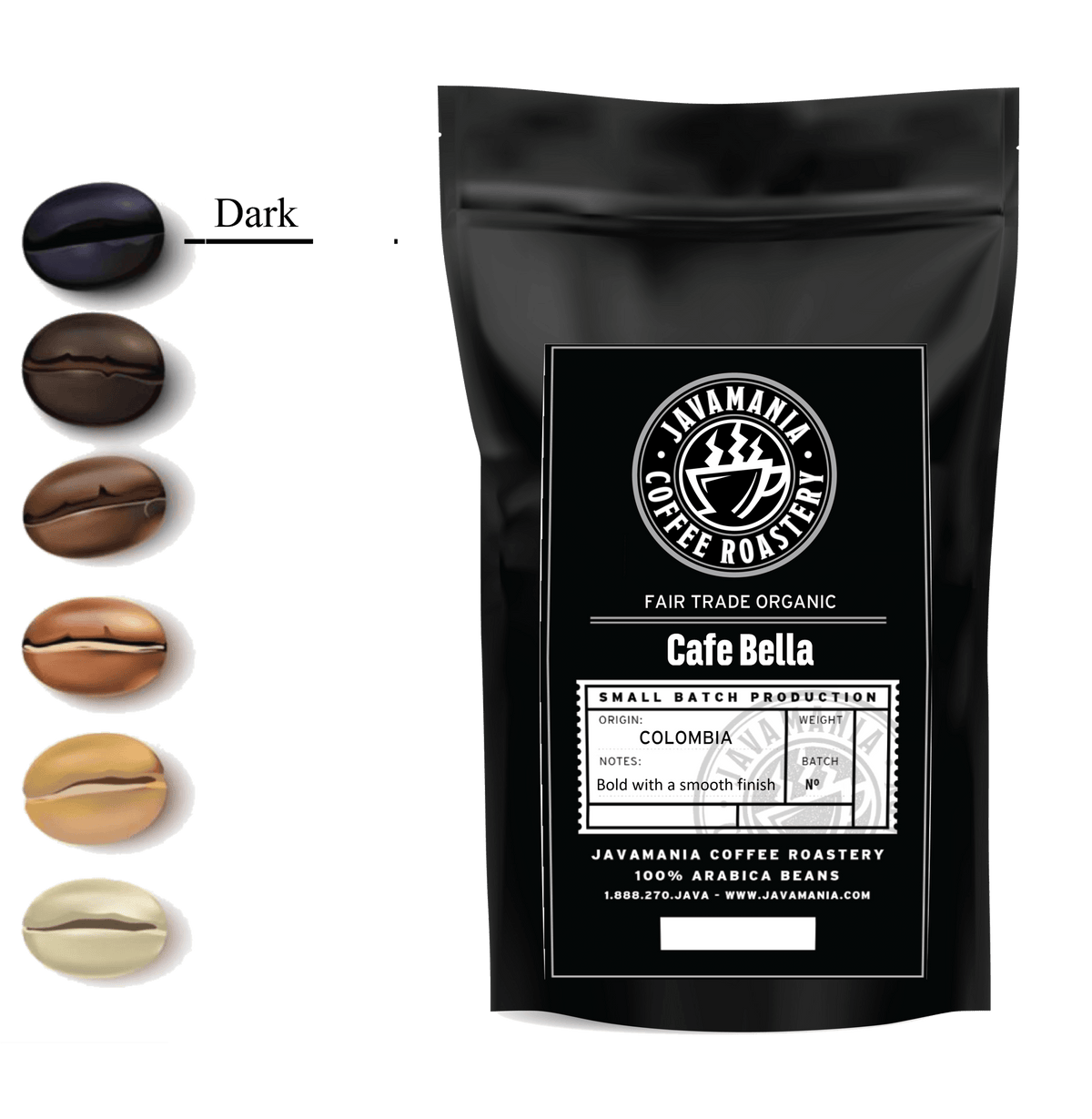 Fair Trade Organic Cafe Bella - JavaMania Pro